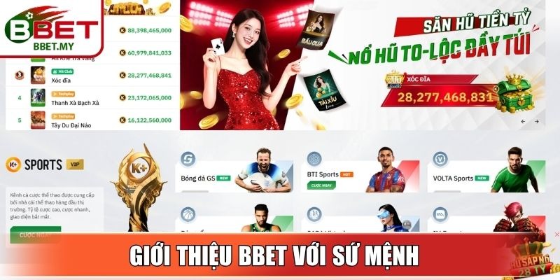 Giới thiệu BBet với sứ mệnh