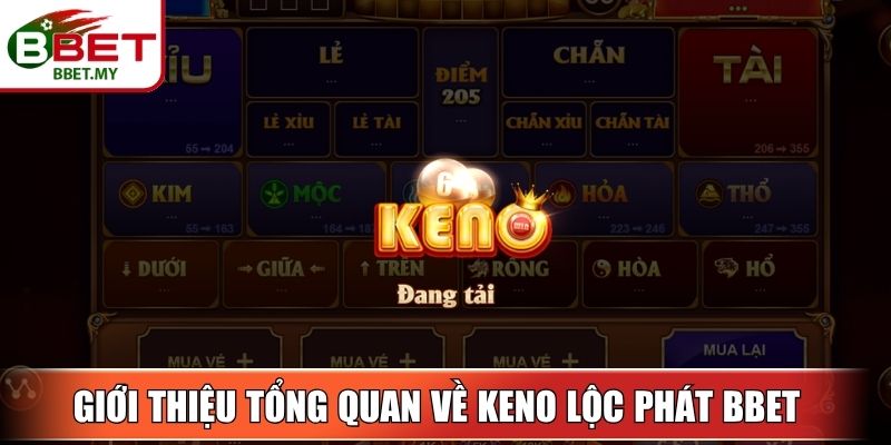 Giới thiệu tổng quan về Keno Lộc Phát BBet
