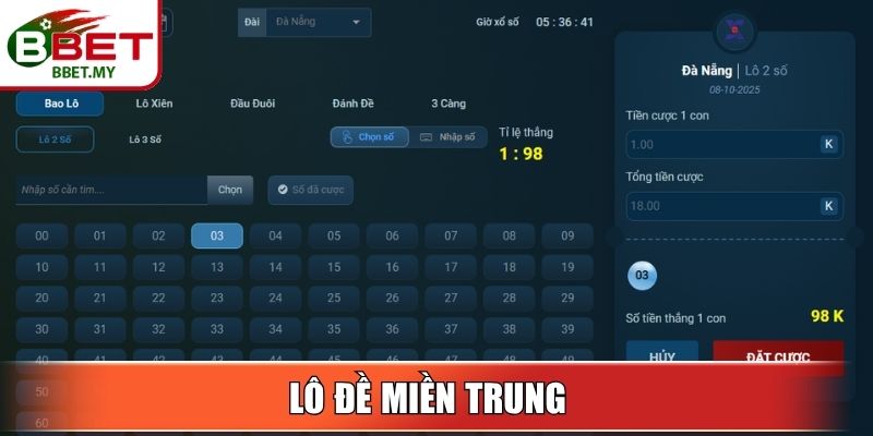 Lô đề miền Trung 
