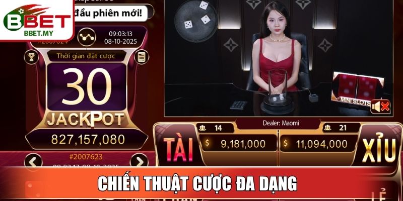 Chiến thuật cược đa dạng gia tăng tỷ lệ thắng